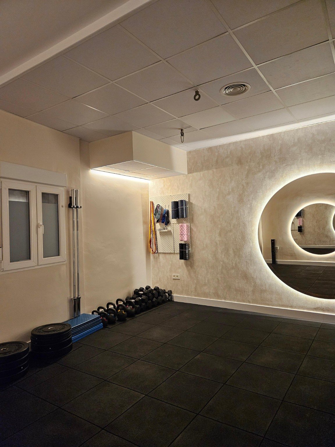 Material de entrenamiento en Dynamic Room